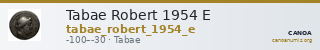 Tabae Robert 1954 E — CANOA