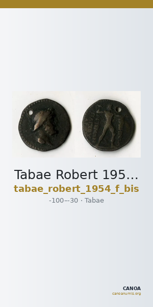 Tabae Robert 1954 F bis — CANOA