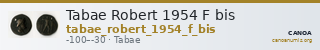 Tabae Robert 1954 F bis — CANOA
