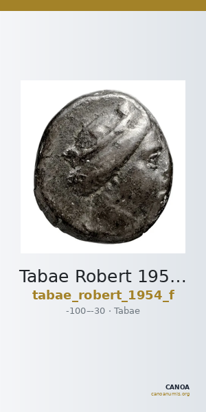 Tabae Robert 1954 F — CANOA