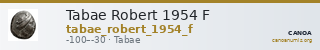 Tabae Robert 1954 F — CANOA
