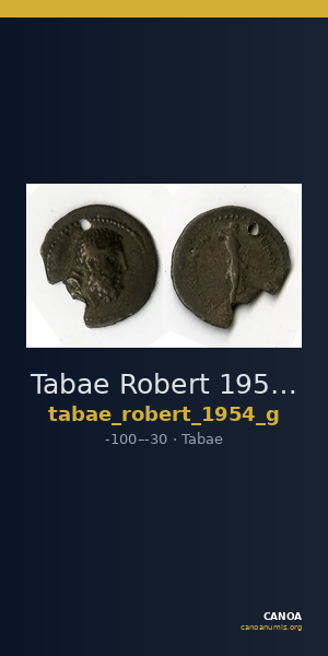 Tabae Robert 1954 G — CANOA