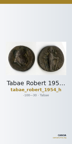 Tabae Robert 1954 H — CANOA