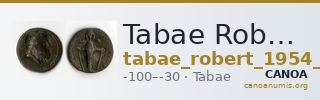 Tabae Robert 1954 H — CANOA