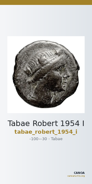 Tabae Robert 1954 I — CANOA