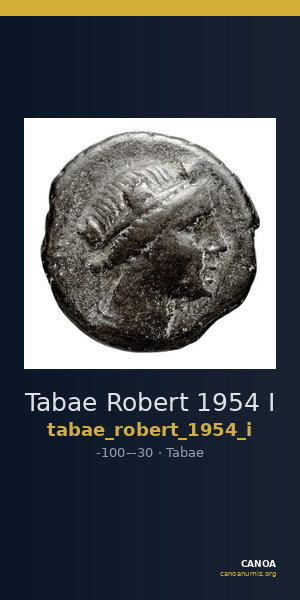 Tabae Robert 1954 I — CANOA