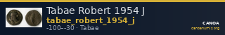 Tabae Robert 1954 J — CANOA