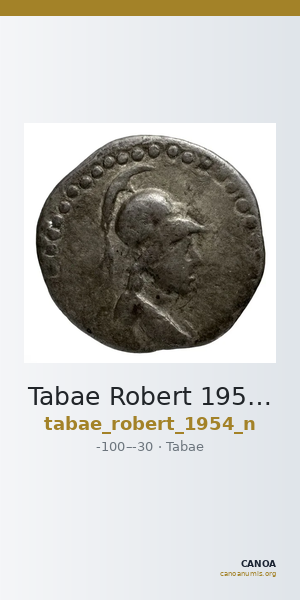 Tabae Robert 1954 N — CANOA