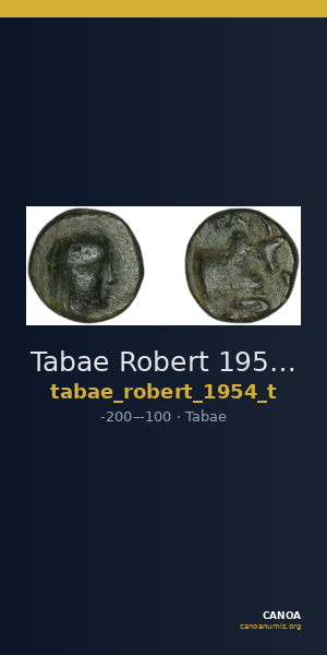 Tabae Robert 1954 T — CANOA