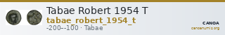 Tabae Robert 1954 T — CANOA