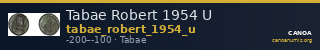 Tabae Robert 1954 U — CANOA