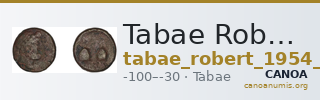 Tabae Robert 1954 W — CANOA