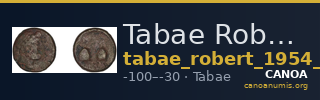Tabae Robert 1954 W — CANOA
