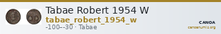 Tabae Robert 1954 W — CANOA