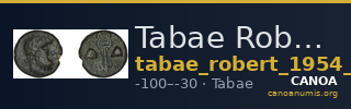 Tabae Robert 1954 X — CANOA