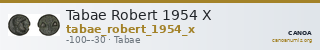 Tabae Robert 1954 X — CANOA