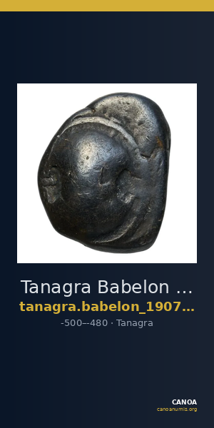 Tanagra Babelon 1907 1354-1358 — CANOA