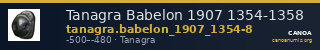 Tanagra Babelon 1907 1354-1358 — CANOA