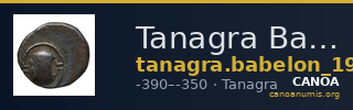 Tanagra Babelon 1914 343-351 — CANOA