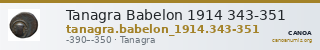 Tanagra Babelon 1914 343-351 — CANOA