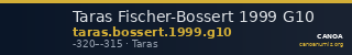 Taras Fischer-Bossert 1999 G10 — CANOA