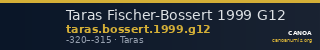 Taras Fischer-Bossert 1999 G12 — CANOA