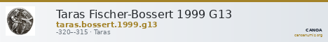 Taras Fischer-Bossert 1999 G13 — CANOA