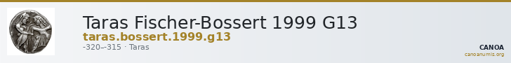Taras Fischer-Bossert 1999 G13 — CANOA