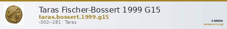 Taras Fischer-Bossert 1999 G15 — CANOA