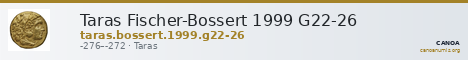 Taras Fischer-Bossert 1999 G22-26 — CANOA