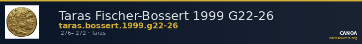 Taras Fischer-Bossert 1999 G22-26 — CANOA