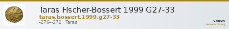 Taras Fischer-Bossert 1999 G27-33 — CANOA