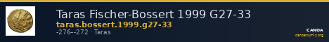 Taras Fischer-Bossert 1999 G27-33 — CANOA