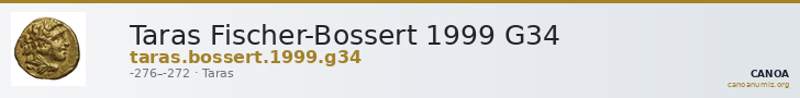 Taras Fischer-Bossert 1999 G34 — CANOA