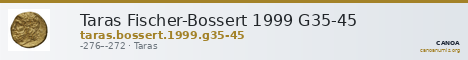 Taras Fischer-Bossert 1999 G35-45 — CANOA