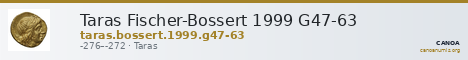 Taras Fischer-Bossert 1999 G47-63 — CANOA