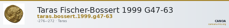 Taras Fischer-Bossert 1999 G47-63 — CANOA