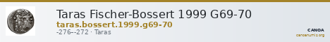 Taras Fischer-Bossert 1999 G69-70 — CANOA