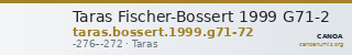 Taras Fischer-Bossert 1999 G71-2 — CANOA