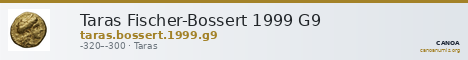 Taras Fischer-Bossert 1999 G9 — CANOA