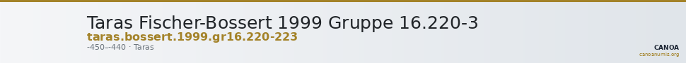 Taras Fischer-Bossert 1999 Gruppe 16.220-3 — CANOA