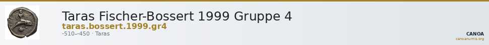 Taras Fischer-Bossert 1999 Gruppe 4 — CANOA