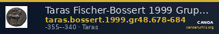 Taras Fischer-Bossert 1999 Gruppe 48.678-84 — CANOA