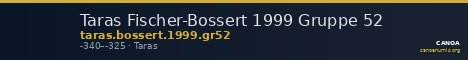 Taras Fischer-Bossert 1999 Gruppe 52 — CANOA