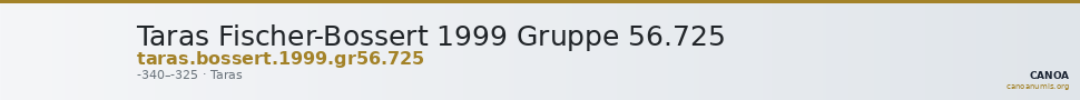 Taras Fischer-Bossert 1999 Gruppe 56.725 — CANOA