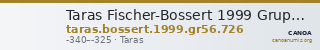 Taras Fischer-Bossert 1999 Gruppe 56.726 — CANOA