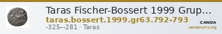 Taras Fischer-Bossert 1999 Gruppe 63.792-3 — CANOA