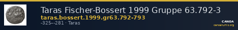 Taras Fischer-Bossert 1999 Gruppe 63.792-3 — CANOA