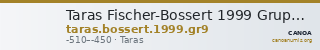 Taras Fischer-Bossert 1999 Gruppe 9 — CANOA