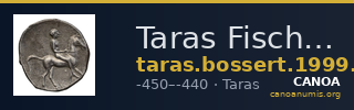 Taras Fischer-Bossert 1999 Gruppen 11, 13, 16.207-19, 16.224-40 — CANOA
